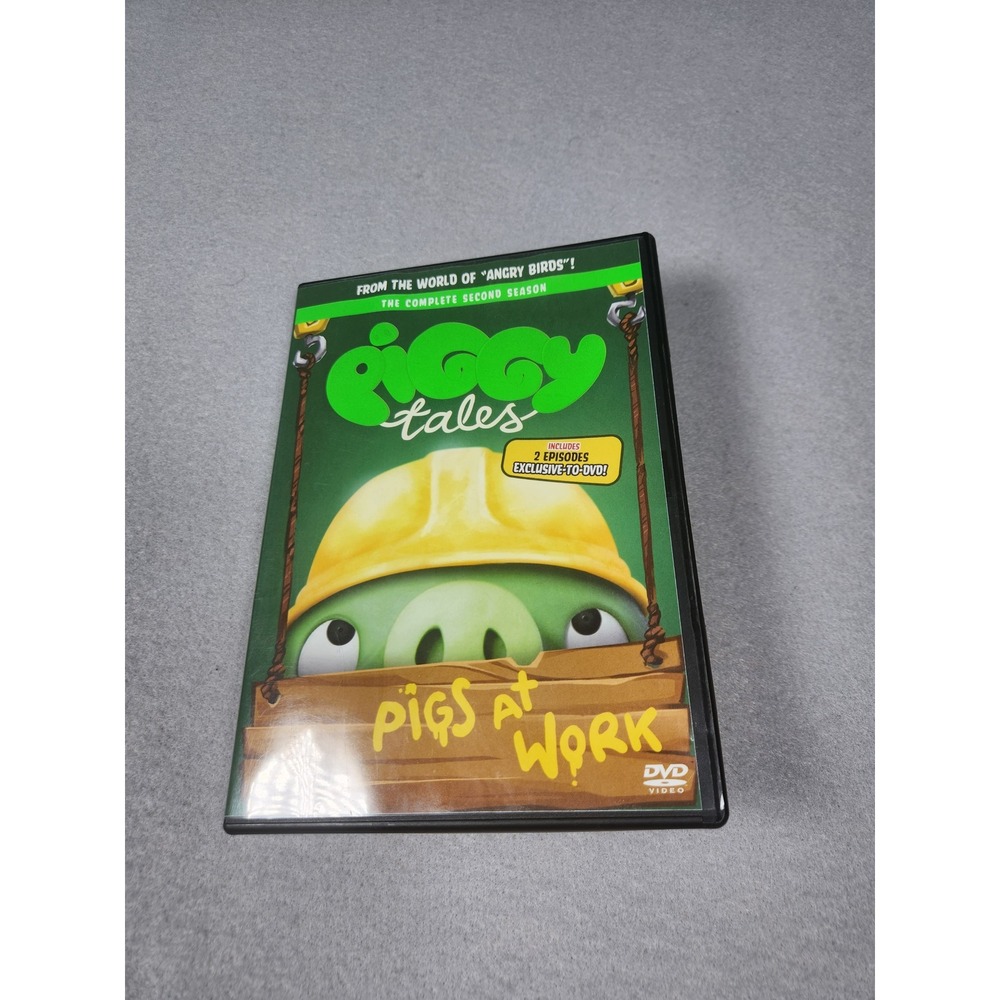 Piggy Tales Season 2 Pigs at Work DVD Angry Birds Complete Second Season Rovio